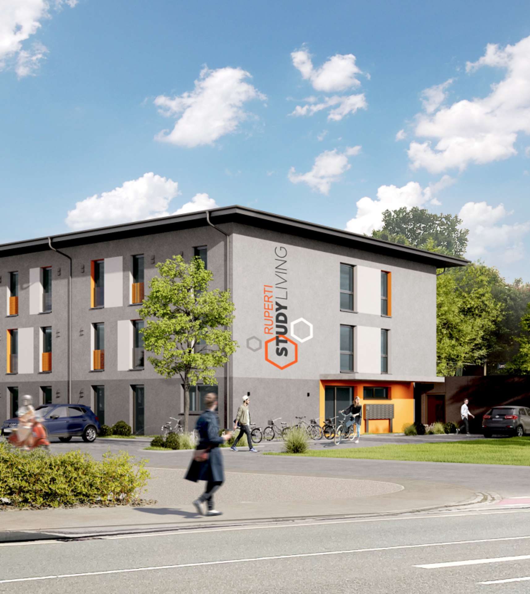 Ruperti Study Living - Möblierte 1-Zimmer Wohnung für Personen in Weiterbildung